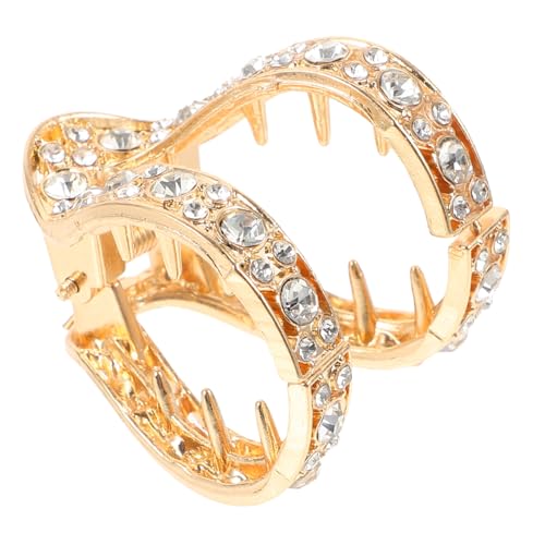 SHERCHPRY Hochwertige Haarklammer Für Pferdeschwanz Metall-haarclip Mit Strass-dekor Für Frauen Für Verschiedene Frisuren Leicht Und Bruchsicher Für Alltag Und Besondere Anlässe SHERCHPRY Hochwertige Haarklammer Für Pferdeschwanz Metall-haarclip Mit Strass-dekor Für Frauen Für Verschiedene Frisuren Leicht Und Bruchsicher Für Alltag Und Besondere Anlässe von SHERCHPRY