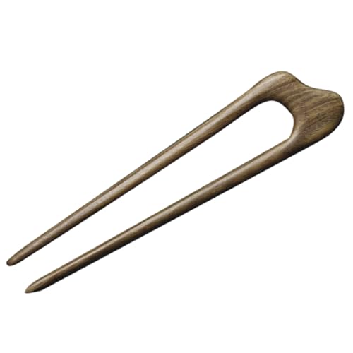 SHERCHPRY Holz-haarnadeln Französisch U-förmige Haarnadeln Für Dickes Und Langes Haar Handgefertigte Haarnadeln Für Frauen Haarspangen Für Dutt von SHERCHPRY