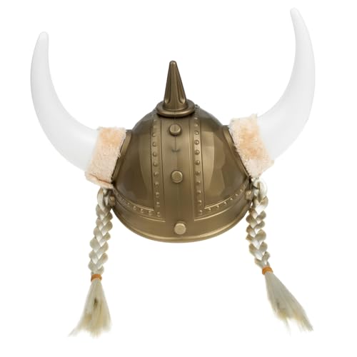 SHERCHPRY -ochsenhorn-helm Party-ornament Für Männer Ochsenhorn-cosplay-ornament Für Halloween-festivals Karneval Und von SHERCHPRY