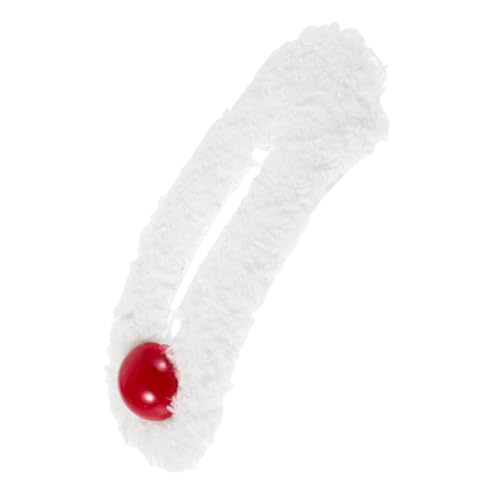 SHERCHPRY Handgemachte Plüsch-haarspange Mit Künstlichen Perlen Für Damen Koreanische Haarklammer Süßes Haaraccessoire Vielseitig Einsetzbar Und Einzigartiges Design Für von SHERCHPRY