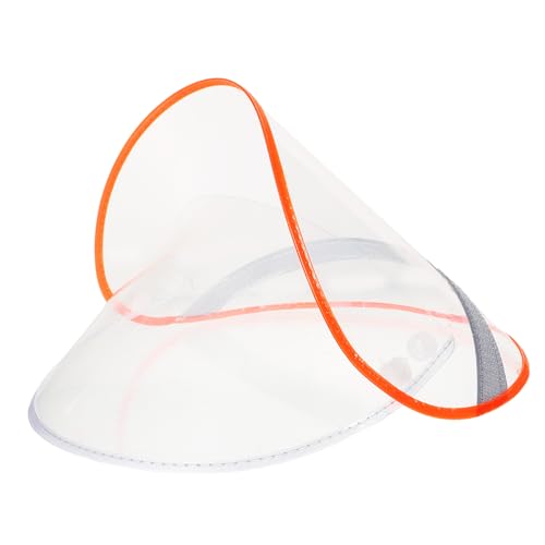 SHERCHPRY Regenmantelzubehör Kappenkrempe Aus Kunststoff Austauschbarer Gesichtsschutz Transparentes Schild Für Regenponchos Regenmantelschutzkrempe von SHERCHPRY