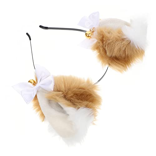SHERCHPRY Katzenohren Haarband mit Glöckchen Plüsch Kopfschmuck für Partys Geburtstage und Festivals für und Mädchen SHERCHPRY Katzenohren Haarband mit Glöckchen Plüsch Kopfschmuck für Partys Geburtstage und Festivals für und Mädchen von SHERCHPRY