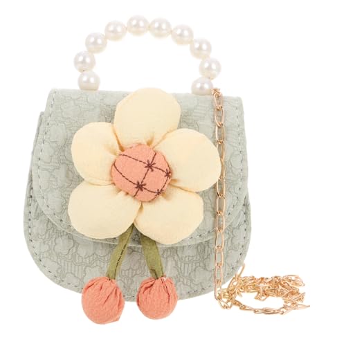 SHERCHPRY Adorable Mädchen Umhängetasche Mit Blumenmuster Kleiner Schulterbeutel Für Mädchen Als Geldbörse Oder Crossbody Bag Für Alltag Und Outdoor-aktivitäten von SHERCHPRY