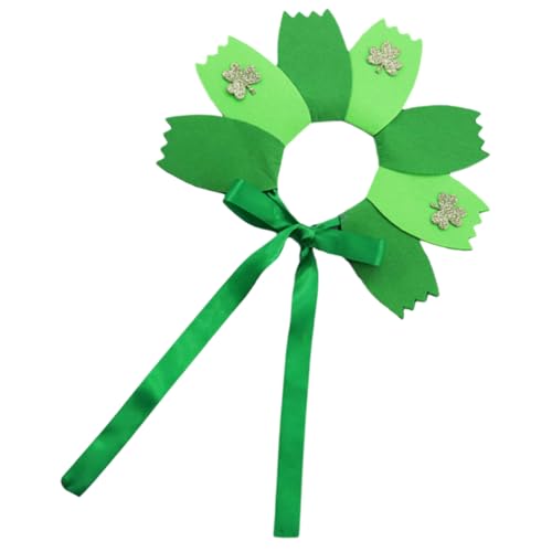 SHERCHPRY Klee Stirnband Kleeblatt-stirnband St Patricks Day Kopfbedeckung Irisches Partyzubehör Patricks Day Kostümzubehör Patricks-tag Patricks Day Kopfschmuck Haar Irland Fräulein Plastik von SHERCHPRY