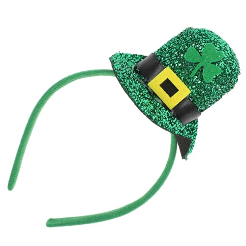 SHERCHPRY Kleeblatt Haarreif für Patrick Day Hut Design Festliches Accessoire für und Vielseitig Einsetzbar und Bequem für Partys und Feiern von SHERCHPRY
