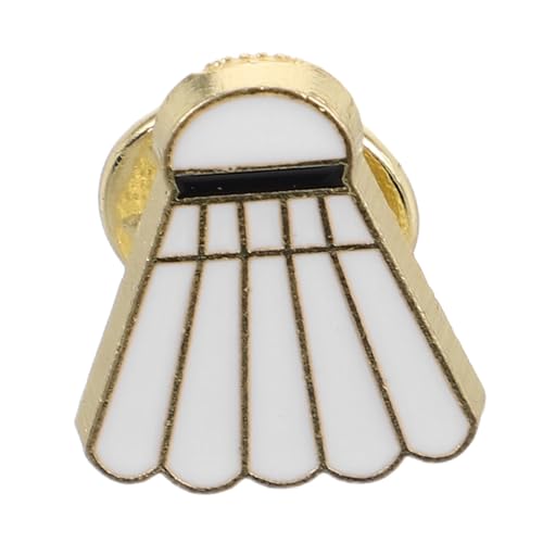 SHERCHPRY Modische Badminton-brosche Aus Zinklegierung Für Herren Und Damen Reversbroschen Für Mäntel Hüte Kleidung Und Rucksäcke von SHERCHPRY