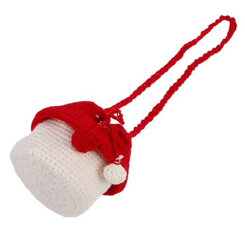 SHERCHPRY Kleine -pilztasche Für Damen Süßes Cartoon-Design Handgefertigte Umhängetasche Für Modisches Accessoire Rote Tasche Für Alltag Und Besondere Anlässe von SHERCHPRY
