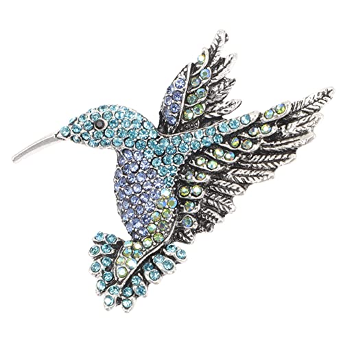 SHERCHPRY Kolibri-Brosche trachtenbrosche Kleidung Brosche Accessoire Brosche Tier Brosche Mode Brosche Kolibris Dekorationen für freunde weiblich Brosche für Abendkleid Legierung von SHERCHPRY