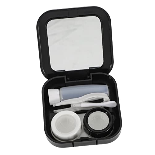 SHERCHPRY Kontaktlinsenbehälter Für Damen Exquisiter Linsenhalter Mit Bezauberndem Design Kleiner Reisebegleiter Dicht Verschlossen Zum Schutz Vor Verschmutzungen Leicht Zu Transportieren Öf von SHERCHPRY