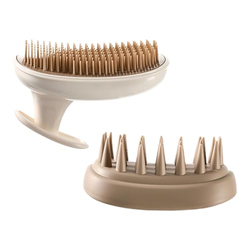 SHERCHPRY Kopfhaut-shampoo-bürste Aus Silikon Haarwäscher Mit Peeling-funktion Scrubber Für Dusche Und Badewanne Massagekamm Für Frauen Mit Weichen Borsten SHERCHPRY Kopfhaut-shampoo-bürste Aus Silikon Haarwäscher Mit Peeling-funktion Scrubber Für Dusche Und Badewanne Massagekamm Für Frauen Mit Weichen Borsten von SHERCHPRY