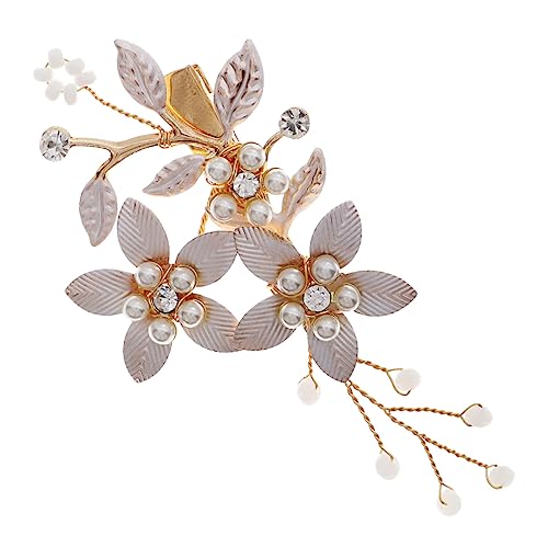 SHERCHPRY Kopfschmuck Mit Strasssteinen Blumen-clip Für Hochzeit Braut Brautschmuck Für Frauen Haarschmuck Für Besondere Anlässe SHERCHPRY Kopfschmuck Mit Strasssteinen Blumen-clip Für Hochzeit Braut Brautschmuck Für Frauen Haarschmuck Für Besondere Anlässe von SHERCHPRY