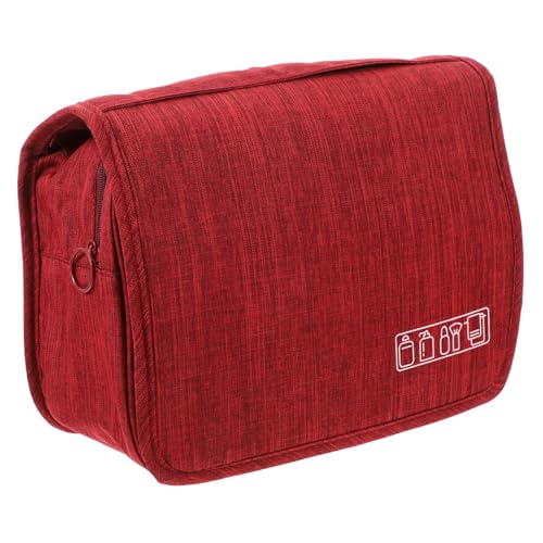 SHERCHPRY Kosmetikbeutel Aus Kationischem Leicht Und Praktisch Mit Innenhaken Zum Aufhängen Als Reise-Kosmetiktasche Make-up-Tasche Oder Waschtasche Für Männer Und Frauen Robuster Organizer von SHERCHPRY