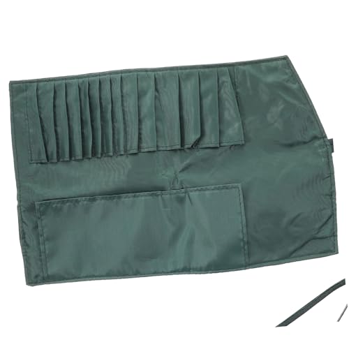 SHERCHPRY Kosmetiktasche Aus Kunstleder Tragbare Kosmetiktasche Mit Knopf Praktischer Organizer Für Make-up Und Schmuck Und Kratzfest Vielseitig Einsetzbar von SHERCHPRY