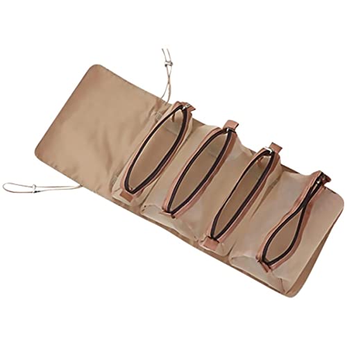 SHERCHPRY Kosmetiktasche Groß Tragbare Kulturbeutel für Reisen Doppelschichtiger Makeup Organizer mit Reißverschluss Fächer für Toilettenartikel Damen und Herren von SHERCHPRY