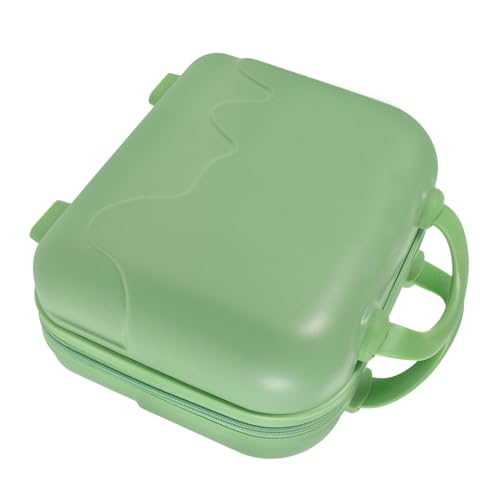 SHERCHPRY Kosmetiktasche Mit Spiegel Abs Und Polyester Reise-Organizer Für Mädchen Make-up-Tasche Mit Griff Schützende Konstruktion Praktische Aufteilung von SHERCHPRY