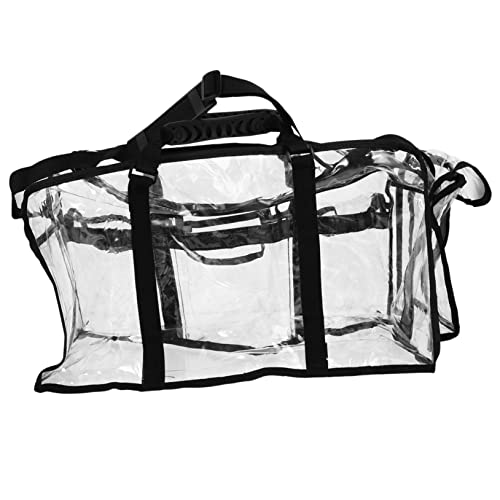 SHERCHPRY Kosmetiktasche Reise Make Up Aufbewahrungstasche Transparent Tragbar für Damen mit Großer Kapazität von SHERCHPRY
