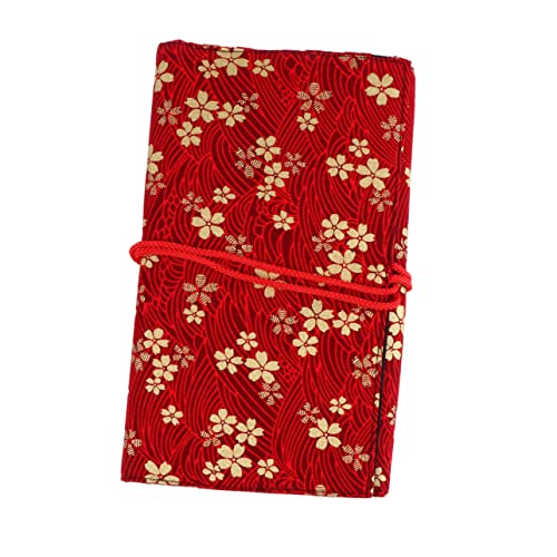 SHERCHPRY Kosmetiktasche Schminkbeutel Mit Vintage Kirsche Muster Rot Aufbewahrungstasche Für Reise Make-up Organizer von SHERCHPRY