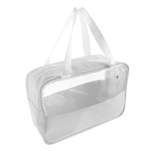 SHERCHPRY wasserdichte Patchwork Kosmetiktasche Mit Großem Fassungsvermögen Für Reisen Und Schule Tragbarer Organizer Mit Griff Für Damen Make-up Und Toilettenartikel von SHERCHPRY