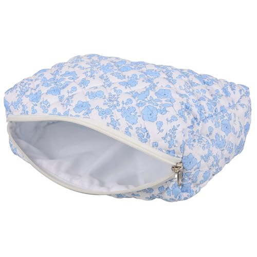 SHERCHPRY Kosmetiktasche für Damen Große Kapazität Schminktasche mit Reißverschluss Stilvolles Design Blumenmuster für Reisen und Aufbewahrung von Kosmetik und Accessoires von SHERCHPRY