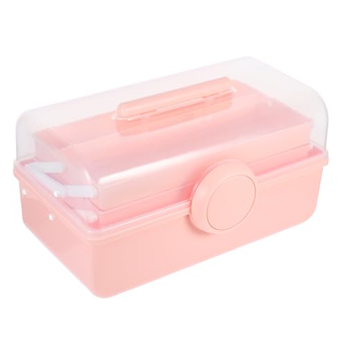 SHERCHPRY Make-up-aufbewahrungsbox Mit Trennwänden Desktop-organizer Für Kosmetik Lippenstifte Pinsel Hautpflegestifte Und Reisegebrauch Großes Fassungsvermögen Und Einfache Handhabung von SHERCHPRY