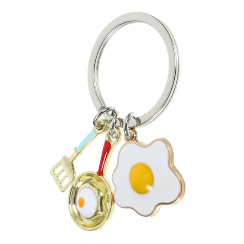 SHERCHPRY Küchen Schlüsselanhänger für Kochen Kreatives Pfannenwender Design Zubehör für Taschen Schlüssel Lustige Küchen Deko für und von SHERCHPRY