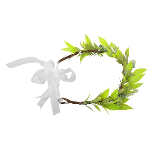 SHERCHPRY Künstlicher Eukalyptus Haarkranz für Mädchen Weiche Stirnbänder für Teepartys Frühlingsveranstaltungen und Fotoshootings für Feste und Outdoor Aktivitäten von SHERCHPRY