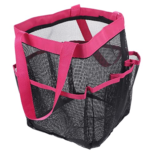 SHERCHPRY Kulturbeutel Aus Mesh Kinder Strandtasche Reisetaschen Organizer-behälter Für Kinderspielzeug Duschtasche Mesh-schuhtasche Mesh-Tasche Hohe Kapazität Hülse Nyloneinfassung Reisen von SHERCHPRY