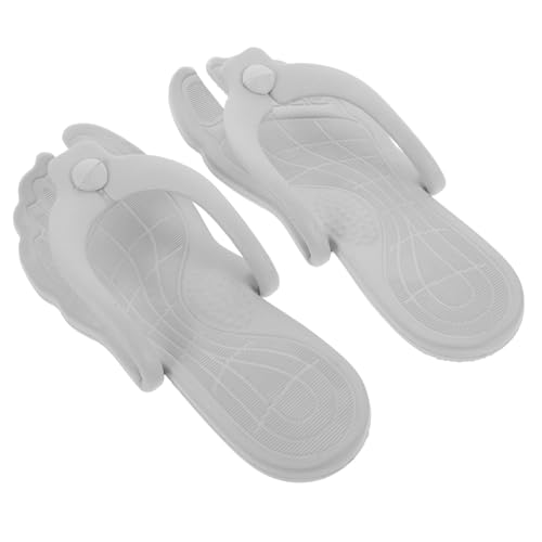 SHERCHPRY Leichte Faltbare Badeschuhe Herren Damen Rutschfeste Sommer Sandalen für Dusche Strand und Reise Atmungsaktiv Flachsohlig Komfortabel von SHERCHPRY