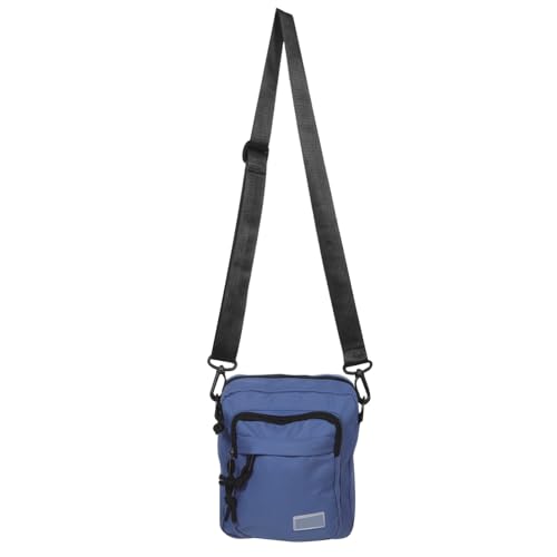 SHERCHPRY Leichte Kleine Herren-schultertasche mit Verstellbarem Träger Praktischem Reißverschluss und Schnellem Zugriff Modische Crossbody Umhängetasche für Arbeit Reise und von SHERCHPRY