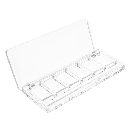 SHERCHPRY Leere Lidschattenpalette Mit Sechs Fächern Transparenter Kunststoff Reise-make-up-aufbewahrungsbox Make-up-organizer Für Kosmetikprodukte SHERCHPRY Leere Lidschattenpalette Mit Sechs Fächern Transparenter Kunststoff Reise-make-up-aufbewahrungsbox Make-up-organizer Für Kosmetikprodukte von SHERCHPRY