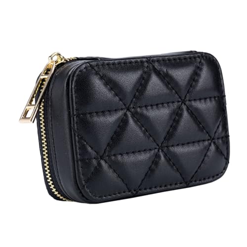 SHERCHPRY Lippenstift-Aufbewahrungstasche Multifunktions-Kosmetiktasche Reise-Makeup-Organizer Mit Spiegel Kleine Lipgloss-Tasche Make-up-Beutel Aus Pu von SHERCHPRY