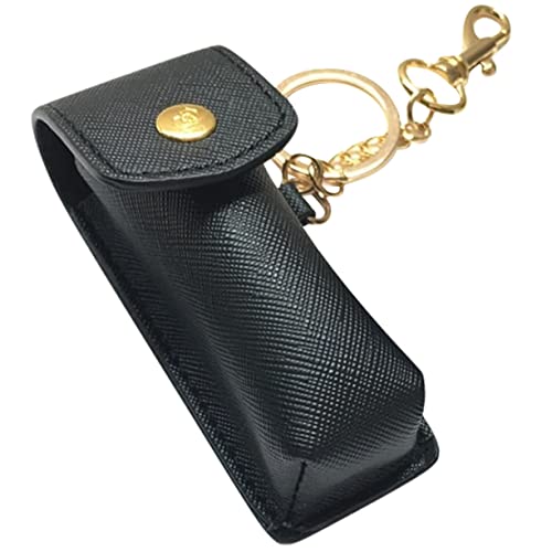 SHERCHPRY Lippenstiftetui Mit Schlüsselanhänger Kompaktes Aufbewahrungstasche Aus Pu Für Damen Reisen Wandern Camping Party Tragbar Kleiner Beutel von SHERCHPRY