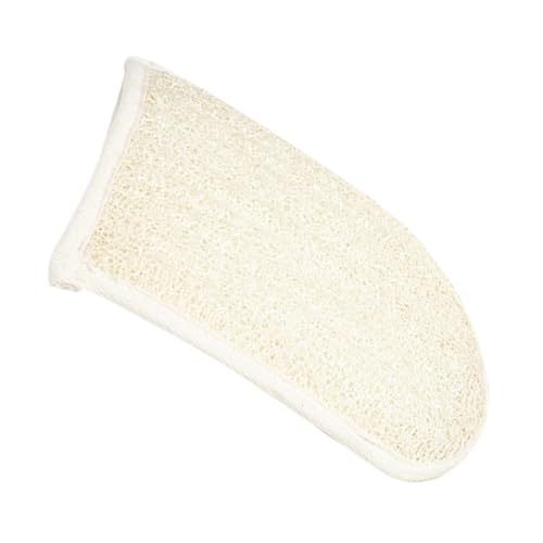 SHERCHPRY Luffa Badetuch Dusch Peeling Handschuhe Hand Natürliche Haut Peeling Handschuh Doppelseitig Badehandschuhe Badehandschuhe Bade Massagehandschuhe Peeling Handschuh Aus von SHERCHPRY