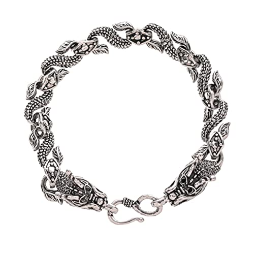 SHERCHPRY Drachenarmband Für Männer Metall Herrenarmband Bettelarmbänder Armbänder Für Männer Armbänder Juckreiz von SHERCHPRY
