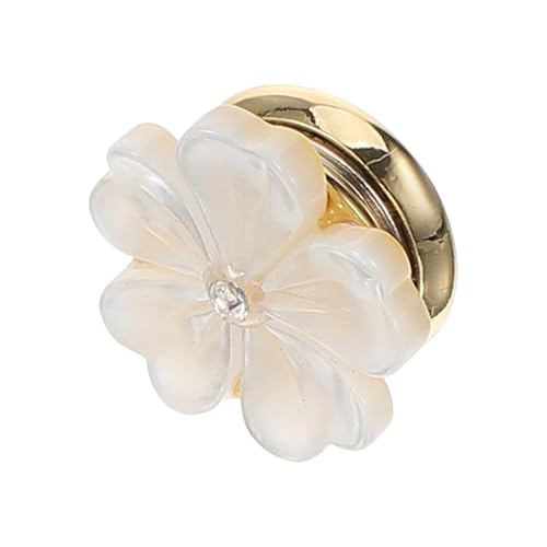 SHERCHPRY Magnetische Brosche elegant abstecknadeln Anstecknadel für Schals Rucksäcke Broschen Pin Mantelbrosche Broschen für Damen weiße Schale Anti- -Schnalle Schmuck Fräulein von SHERCHPRY