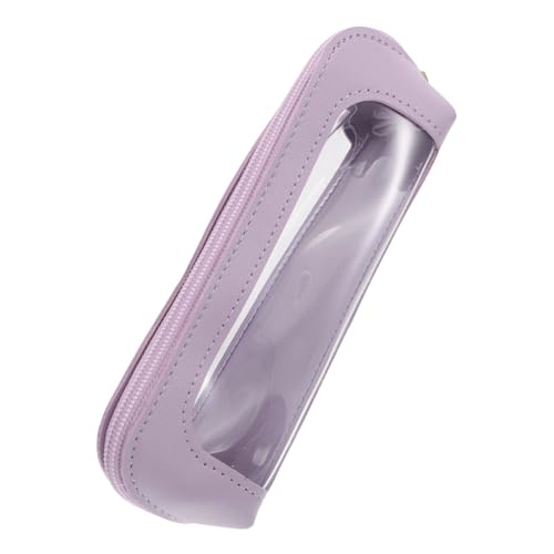 SHERCHPRY Makeup Brush Bag Transparent Travel Pouch Kompakt Robust Kosmetik Organizer für Eyeliner Pinsel Lippenstift Makeup Pouch Handlich von SHERCHPRY