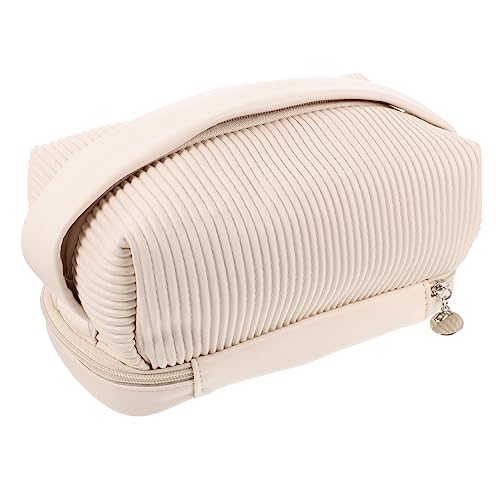 SHERCHPRY Makeup Organizer Tasche Praktischer Tragbarer Aufbewahrungsbeutel mit Großer Kapazität für Kosmetik Tools Reise und Heimgebrauch Leicht und Strapazierfähig von SHERCHPRY