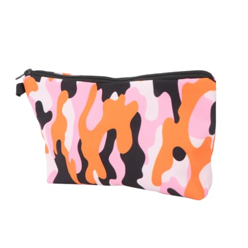 SHERCHPRY Multifunktionale Kosmetiktasche für Damen Tragbare Make Up Aufbewahrung Camouflage Design Reiseorganizer für Kosmetik Stifte und Mehr von SHERCHPRY