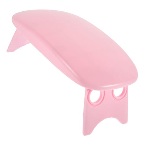 SHERCHPRY Maniküre Handauflage Kissen Faltbar für Handgelenkauflage Rutschfest Bequem Schwarz von SHERCHPRY