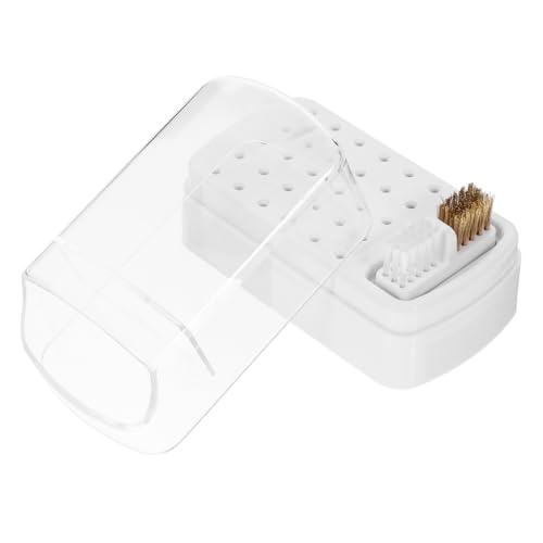 SHERCHPRY Nail Drill Bits Aufbewahrungsbox Transparent Organizer Für Nagelbohrer Fächer Sicheren Und Sauberen Lagerung Von Nagel-fräsköpfen Reinigungsbürste Für Nagelkunst-enthusiasten SHERCHPRY Nail Drill Bits Aufbewahrungsbox Transparent Organizer Für Nagelbohrer Fächer Sicheren Und Sauberen Lagerung Von Nagel-fräsköpfen Reinigungsbürste Für Nagelkunst-enthusiasten von SHERCHPRY