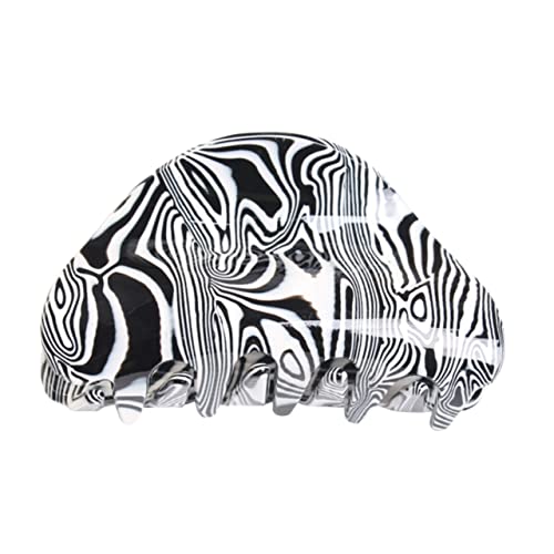 SHERCHPRY Pferdeschwanz Krallenklammer aus Acetat für Damen Stark Haltender Haarclip Große Haarspange für Alltag und Besondere Anlässe Rutschfester Pferdeschwanz Halter Clip von SHERCHPRY