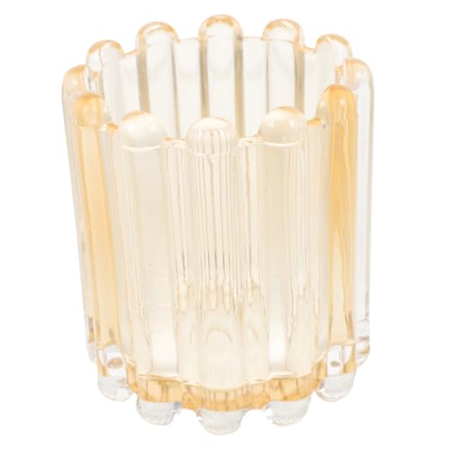 SHERCHPRY Pinselhalter Aus Verdicktem Glas Für Make-up-pinsel Kämme Und Kleine Utensilien Schminktisch-organizer Mit Großzügiger Aufbewahrungsfläche von SHERCHPRY