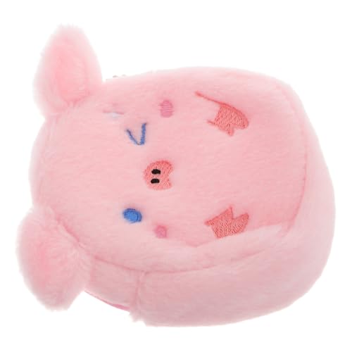 SHERCHPRY Süßes Mini-plüsch Münzgeldbeutel Im Tierdesign Niedlicher Reißverschluss Geldbeutel Für Kleingeld Kopfhörertasche Cartoon-Handtasche Für Teenager von SHERCHPRY