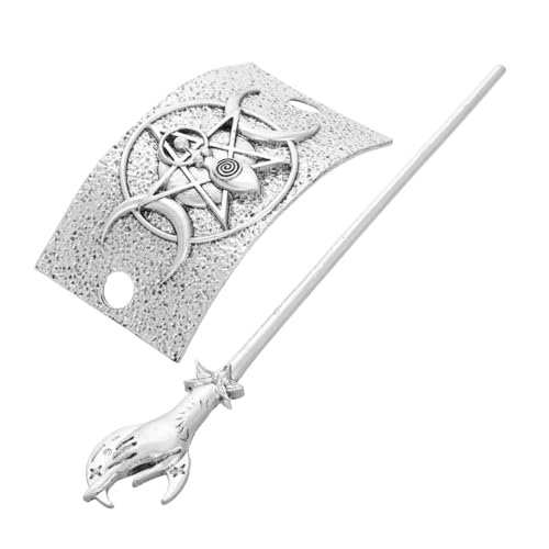 SHERCHPRY Mondhaarnadel Für Damen Trendige Halbmond-haarnadel Aus Haarspange Im Retro-design Modischer Haarhalt Für Verschiedene Anlässe von SHERCHPRY