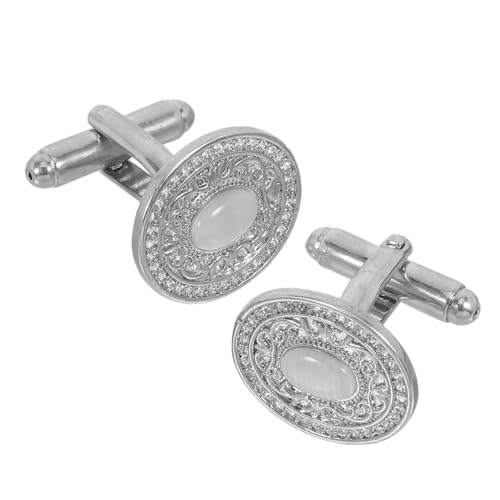 SHERCHPRY Retro Manschettenknöpfe Manschettenknöpfe Für Hochzeitszeremonien Formelle Anzug Accessoires Hemdknöpfe Smoking Business Und Abschlussball von SHERCHPRY