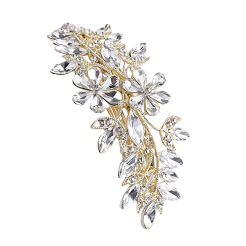 SHERCHPRY Strass Haarnadel Blumen Haarclip Frühling Haarspange Frauen Haar Zubehör von SHERCHPRY