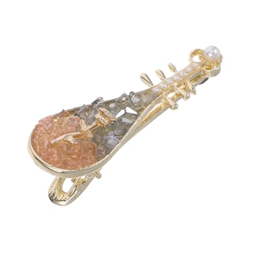 SHERCHPRY Chinesischer Haarklammer Mit Rosen-pipa-design Für Handgefertigte Retro-haaraccessoires Für Cosplay Und Traditionelle Frisuren Für Kreative Styles Und Alltag von SHERCHPRY