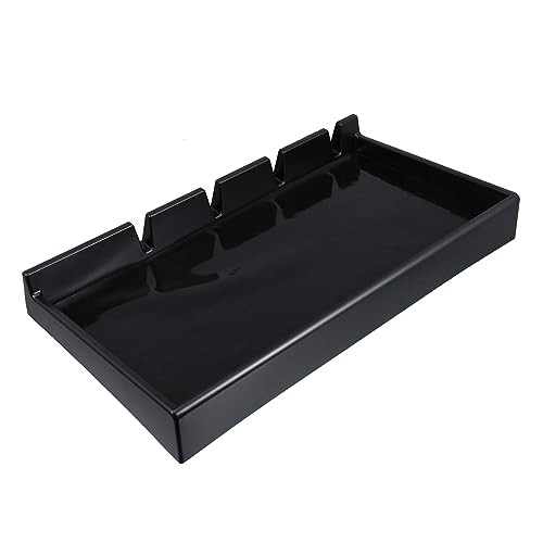 SHERCHPRY Rutsch Barber Clipper Tray Aufbewahrungsbox für Friseure Wiederverwendbares Waschbares Haarschneider Organizer Tablett mit Saugnäpfen Platzsparend und Stabil für Salonwerkzeuge von SHERCHPRY