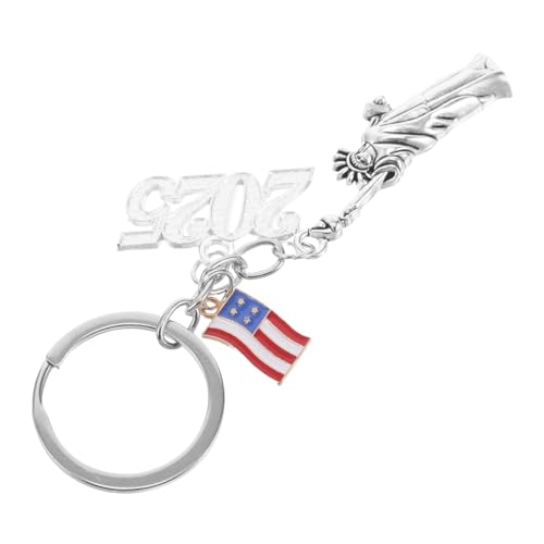 SHERCHPRY Statue of Liberty Schlüsselanhänger Metallanhänger Mit Freiheitsstatue Chic Schlüsselring Für Autoschlüssel Taschen Und Rucksäcke Souvenir York von SHERCHPRY