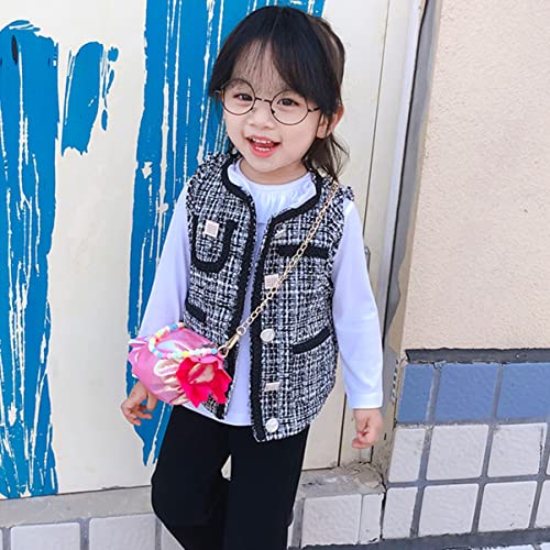 SHERCHPRY Schöne Junge Mädchen-umhängetasche Für Mädchen Aus Pu-Material Kleine Schultertasche Modisches Design Für Alltag von SHERCHPRY